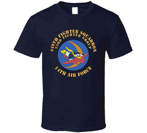 Aac - 449th Fighter Sq 23rd Fighter Group 14th Af X 300 T Shirt