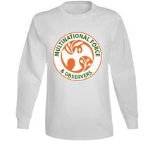 Load image into Gallery viewer, Multinational Force And Observers (mfo) Insignia X 300 Long Sleeve T Shirt
