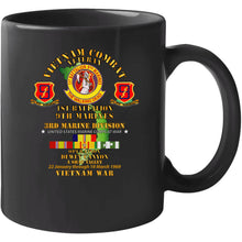 Load image into Gallery viewer, Usmc - 1st Bn 9th Marines - 3rd Mardiv - Operation Dewey Canyon W Vn Svc T Shirt
