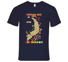 Load image into Gallery viewer, Map - Vietnam Units - 3 Wo Ds T Shirt
