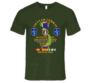 Army - Battle For Fsb Mary Ann - Wia W Ph - Vn Svc T Shirt