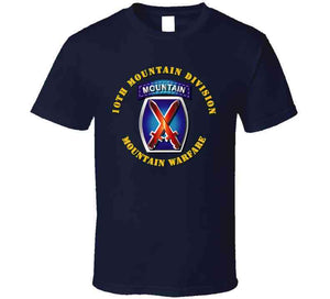 Army - 10th Mountain Division - Ssi T Shirt