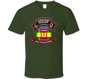 Vietnam - O Co 75th Ranger - 82nd Airborne Division - VN Ribbon - LRSD T Shirt