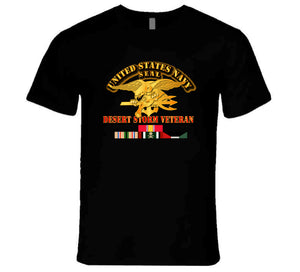 Navy - SEAL - Desert Storm Veteran T Shirt