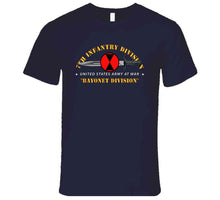 Load image into Gallery viewer, Army - 7th Infantry Division - Bayonet Division T Shirt
