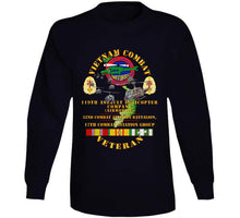 Load image into Gallery viewer, Army - Vietnam Combat Vet - 119th Ahc - 52nd Cab - 17th Combat Aviation Group - Big Helo Vn  Svc X 300 T Shirt
