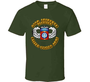 82nd Airborne Division - SSI - Wings T Shirt