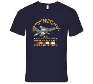 Usaf - 53rd Fighter Squadron - F15 Eagle - Bitburg Airbase, Cold War Veteran T Shirt, Premium and Hoodie