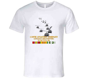 Army - 119th Aviation Company (assault Helicopter) W Vn Svc X 300 T Shirt