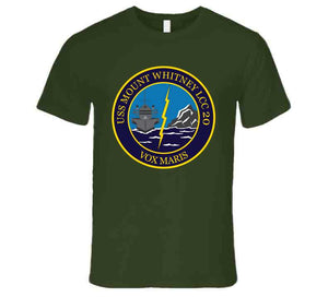 Navy - Uss Mount Whitney (lcc-20) Wo Txt X 300 T Shirt