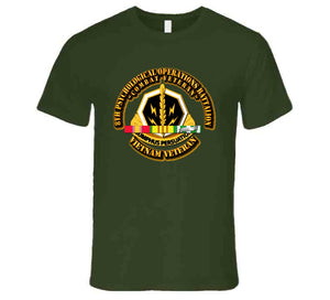 8th Psychological Operations Battalion w SVC  Ribbon T Shirt