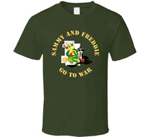 Load image into Gallery viewer, Navy - Sof - Sammy - Freddie - Go To War V1 T Shirt
