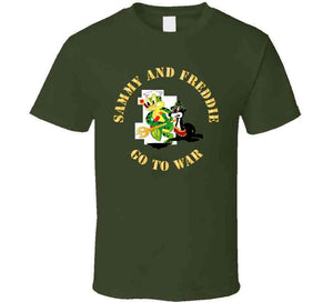 Navy - Sof - Sammy - Freddie - Go To War V1 T Shirt