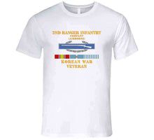 Load image into Gallery viewer, 2nd Ranger Infantry Company (airborne) W Cib W Korea Svc X 300 T Shirt
