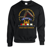 Load image into Gallery viewer, Armoured Vehicle Launcher Bridge (avlb)  - Launching - W  Germany Tab - Cold War Vet X 300 T Shirt
