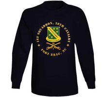 Load image into Gallery viewer, Army - 1st Squadron, 38th Cavalry - Fort Bragg, Nc W Dui - Cav Branch  Wo Bck X 300 T Shirt
