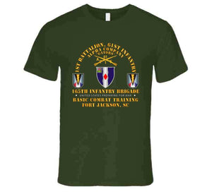 Army -  A Co 1st Bn 61st Infantry (bct) - 165th Inf Bde Ft Jackson Sc T Shirt