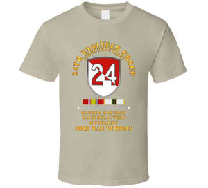 Army -  24th Engineer Group (construction) - Kaiserslautern, Germany 1954 - 1972- W Cold War Svc X 300 T Shirt