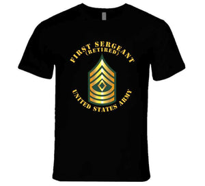 Army - First Sergeant (1SG) (Retired) T Shirt, Premium, Hoodie