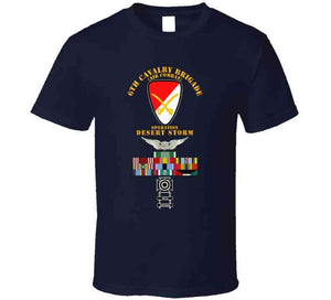 Army - 6th Cavalry Bde - Desert Storm W Ds Svc - Afem W Arrow - Special  Classic, Hoodies and Long Sleeve