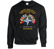 Load image into Gallery viewer, Army - Nato - Preventing War - Veteran X 300 Hoodie
