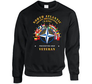 Army - Nato - Preventing War - Veteran X 300 Hoodie
