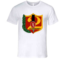 Load image into Gallery viewer, USMC - 2nd Marine Regiment - T Shirt, Long Sleeve, Premium and Hoodie
