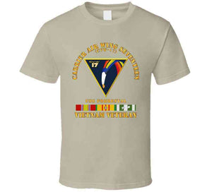 Navy - Carrier Air Wing Seventeen - Vietnam Veteran W Vn Svc T Shirt