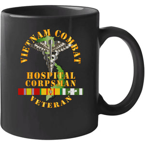 Usn  - Usmc - Vietnam Combat Veteran Hospital Corpsman  X 300 Long Sleeve T Shirt