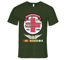 Load image into Gallery viewer, Army - 57th Medical Company - Original Dustoff - Aviator Badge - Vietnam W Vn Svc T Shirt
