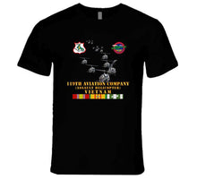 Load image into Gallery viewer, Army - 119th Aviation Company (assault Helicopter) W Ssi W Vn Svc X 300 T Shirt
