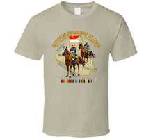 Load image into Gallery viewer, Army - Buffalo Soldiers In Iraq - Oif - Cavalrymen At War  W Iraq Svc - No Vet T Shirt
