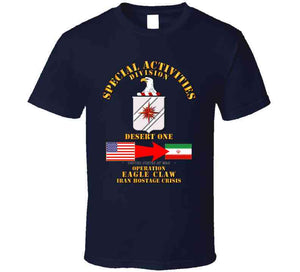 Sof - Operation Eagle Claw - Iran - Cia - Sad - T-shirt