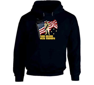 Emblem - Army - God Bless Our Troops T Shirt