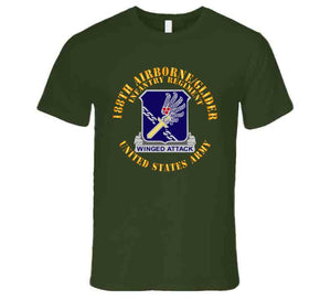 Army  - 188th Airborne - Glider Infantry Regiment - Dui X 300 T Shirt