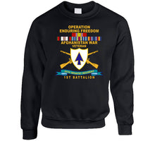 Load image into Gallery viewer, Army - 26th Infantry Regiment - Dui W Br - Ribbon - Top - 1st Bn W Afghan Svc  X 300 T Shirt
