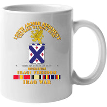 Load image into Gallery viewer, Army - 126th Armor Regiment - W Iraq Svc Ribbons - Oif - T Shirt
