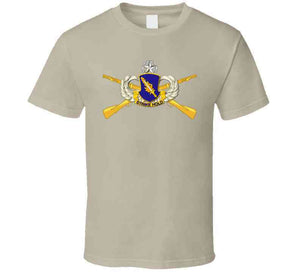 Army - Airborne Badge - 504th Infantry Regiment W Br - Mstr - No Txt T Shirt