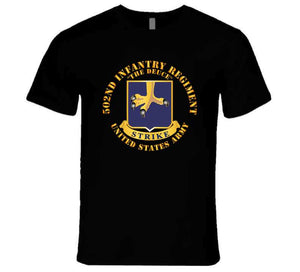 Army - 502nd Infantry Regt - DUI - The Deuce T Shirt