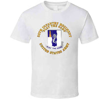 Load image into Gallery viewer, Army - Dui - 50th Infantry Regiment - Play The Game T Shirt
