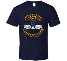 Load image into Gallery viewer, Navy - Rate - Air Traffic Controller T Shirt
