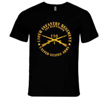 Load image into Gallery viewer, Army - 1st Battalion, 110th Infantry Regiment - Br  X 300 T Shirt
