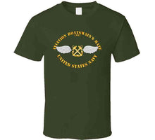 Load image into Gallery viewer, Navy - Rate - Aviation Boatswain&#39;s Mate - Gold Anchor W Txt T Shirt
