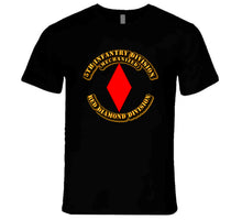 Load image into Gallery viewer, Army -  5th Infantry Division - Red Diamond Division T Shirt
