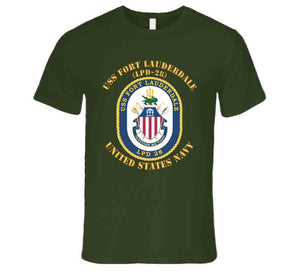 Navy - Uss Fort Lauderdale (lpd-28) X 300 T Shirt