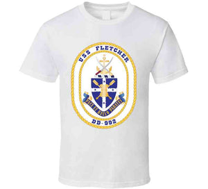 Navy - Uss Fletcher (dd 992) Wo Txt X 300 T Shirt