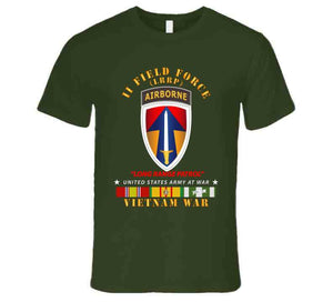 Army - Ii Field Force - Airborne Tab - Lrp - Vietnam W Vn Svc T Shirt