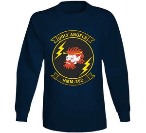 Usmc - Marine Medium Helicopter Squadron 362 Wo Txt T Shirt