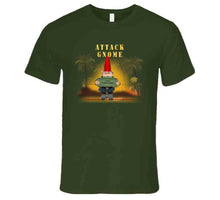 Load image into Gallery viewer, Attack Gnome W Claymore - Grenade W Fire W Jungle X 300 T Shirt

