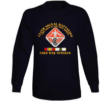 Load image into Gallery viewer, Army - 124th Signal Bn - The Voice Of The Iron Horse - Ssi - Cold Svc X 300 T Shirt
